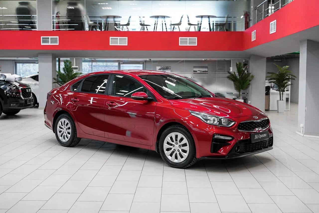 Kia Cerato 2019, красный, ДЦ Орехово