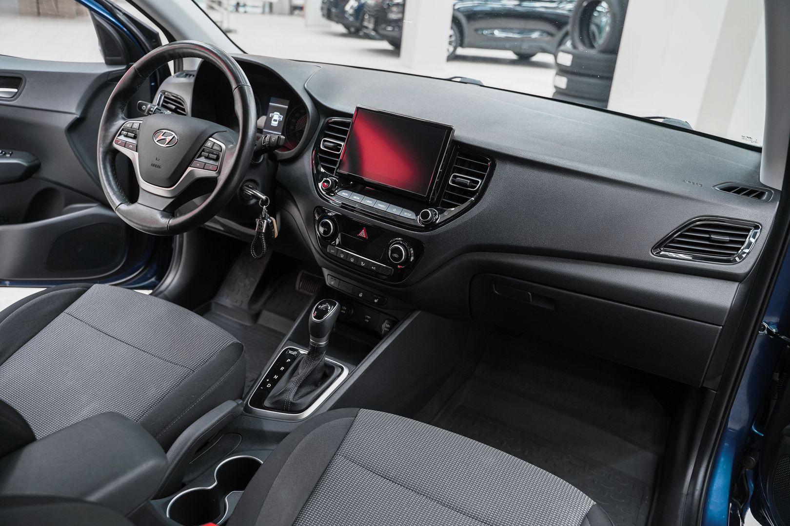 Hyundai Solaris 2021, синий, ДЦ Орехово