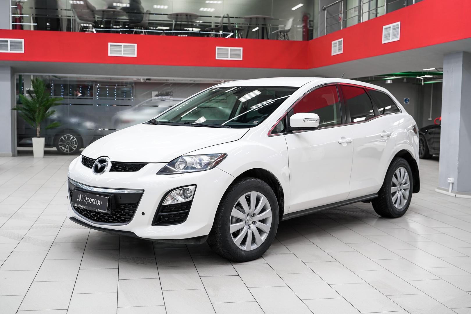 Mazda CX-7 2011, белый, ДЦ Орехово