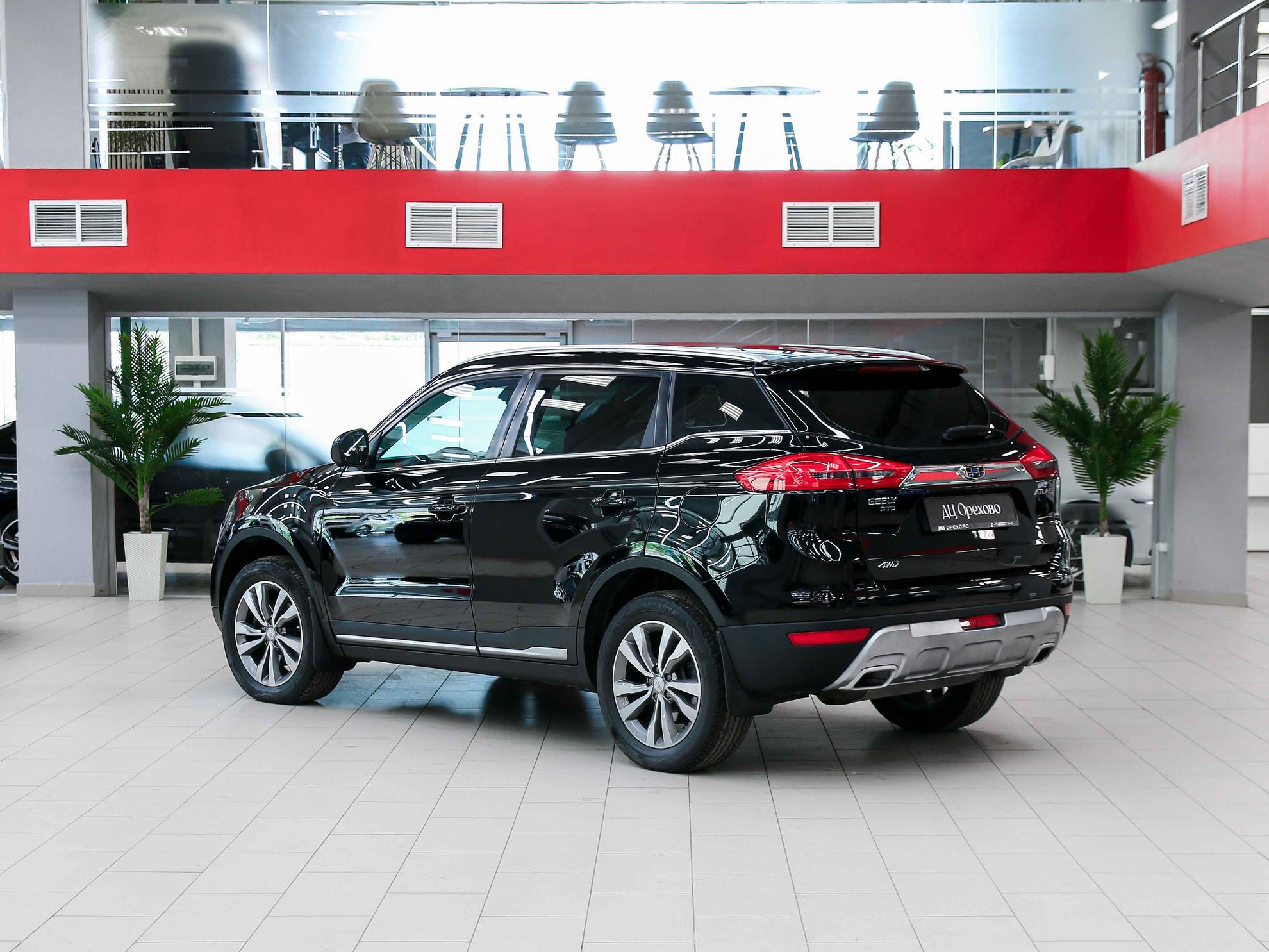 Geely Atlas 2019, черный, ДЦ Орехово