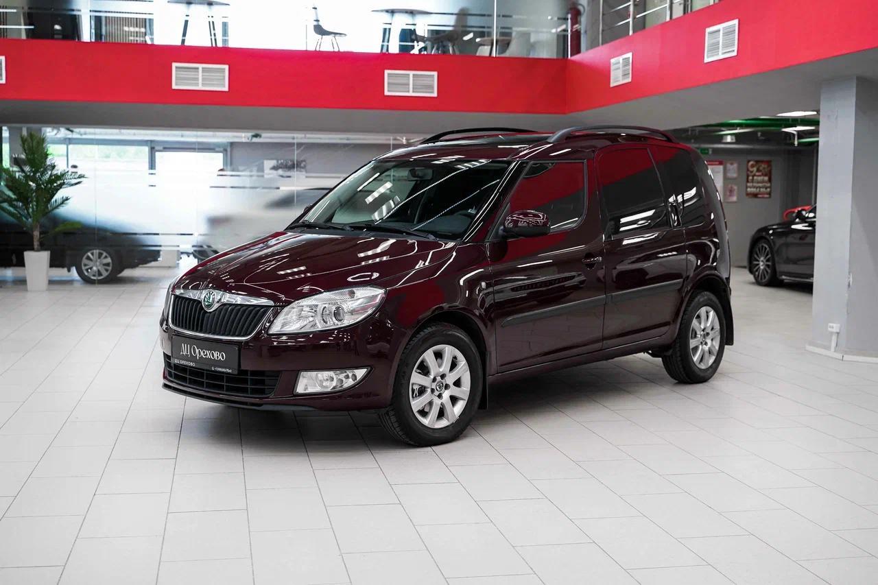 Skoda Roomster 2012, пурпурный, ДЦ Орехово
