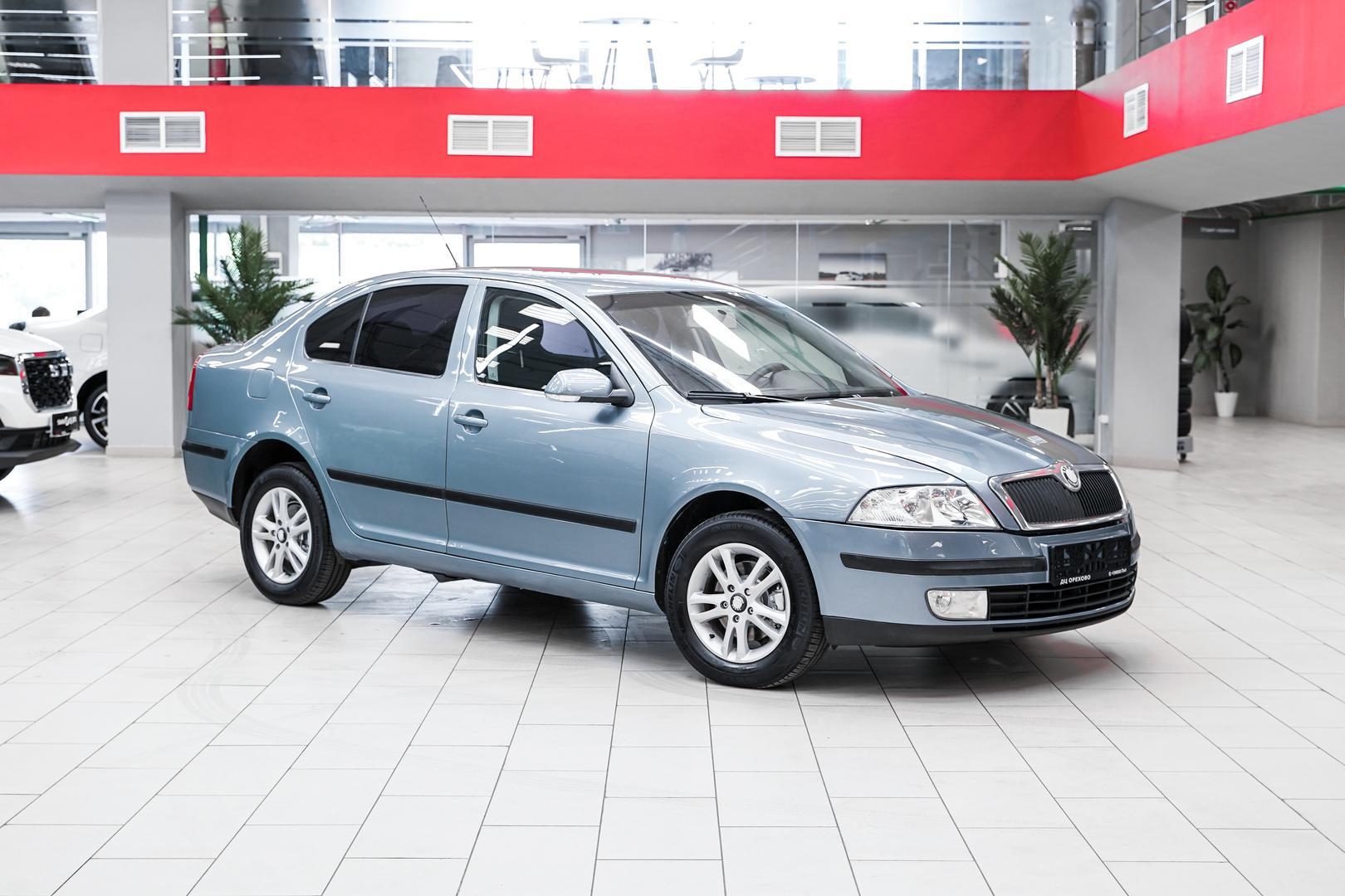 Skoda Octavia 2008, синий, ДЦ Орехово