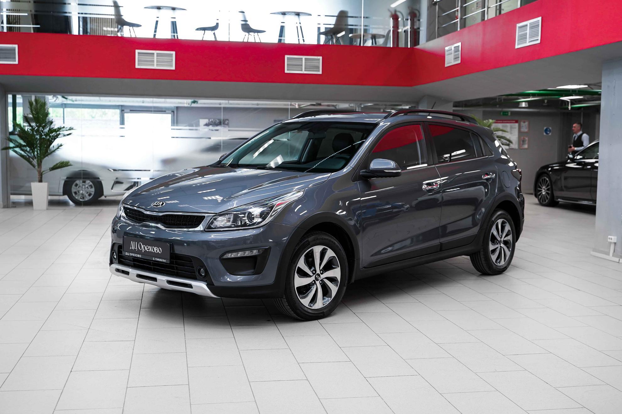 Kia Rio X-Line 2019, серый, ДЦ Орехово