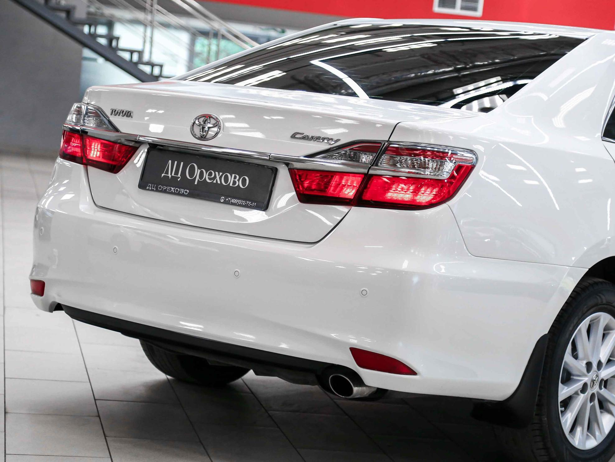 Toyota Camry 2016, белый, ДЦ Орехово