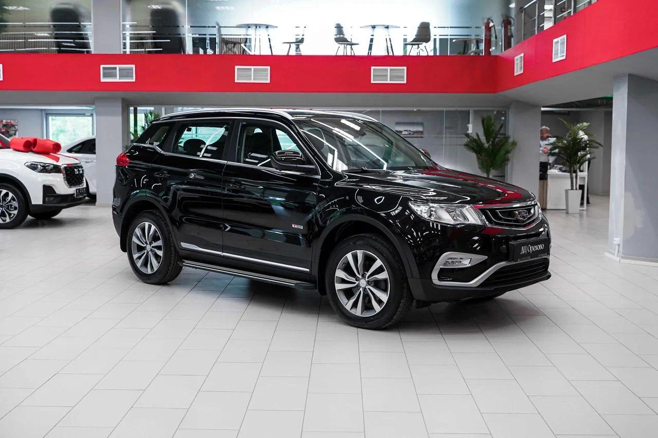 Geely Atlas 2021, черный, ДЦ Орехово