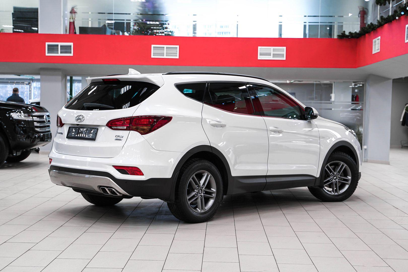 Hyundai Santa Fe 2018, белый, ДЦ Орехово