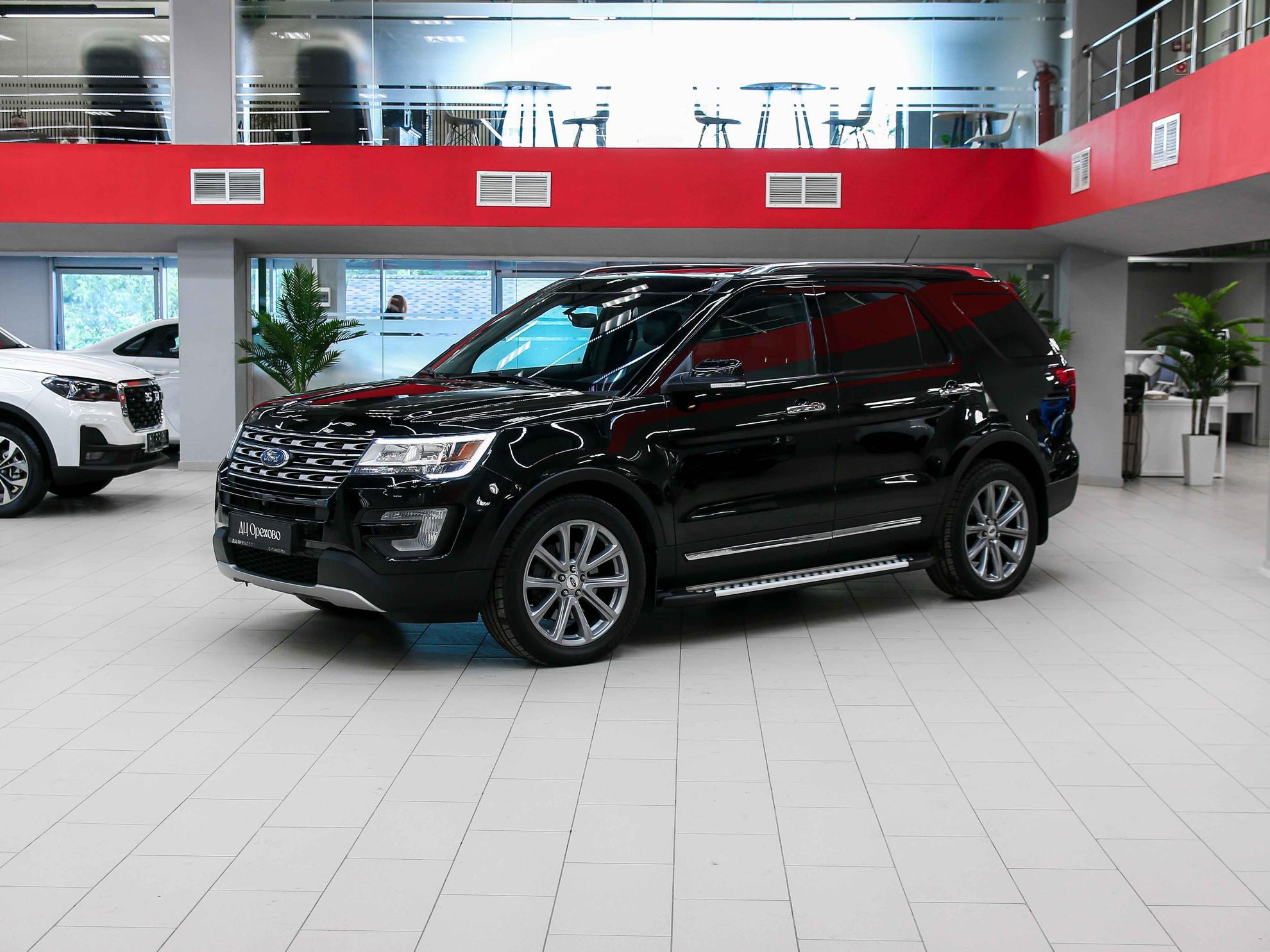 Ford Explorer 2016, черный, ДЦ Орехово
