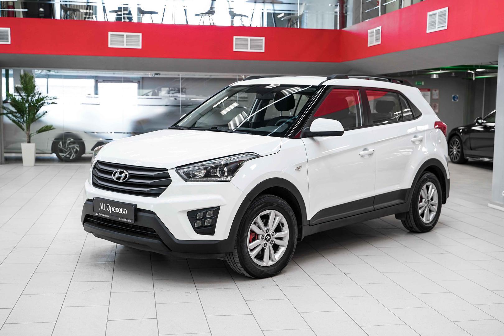 Hyundai Creta 2019, белый, ДЦ Орехово