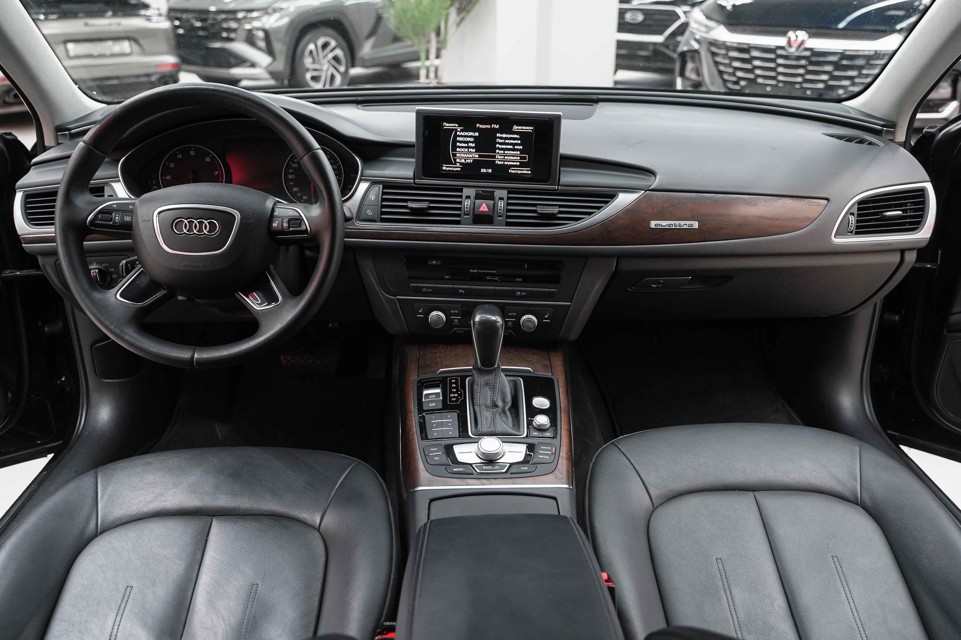 Audi A6 2016, черный, ДЦ Орехово