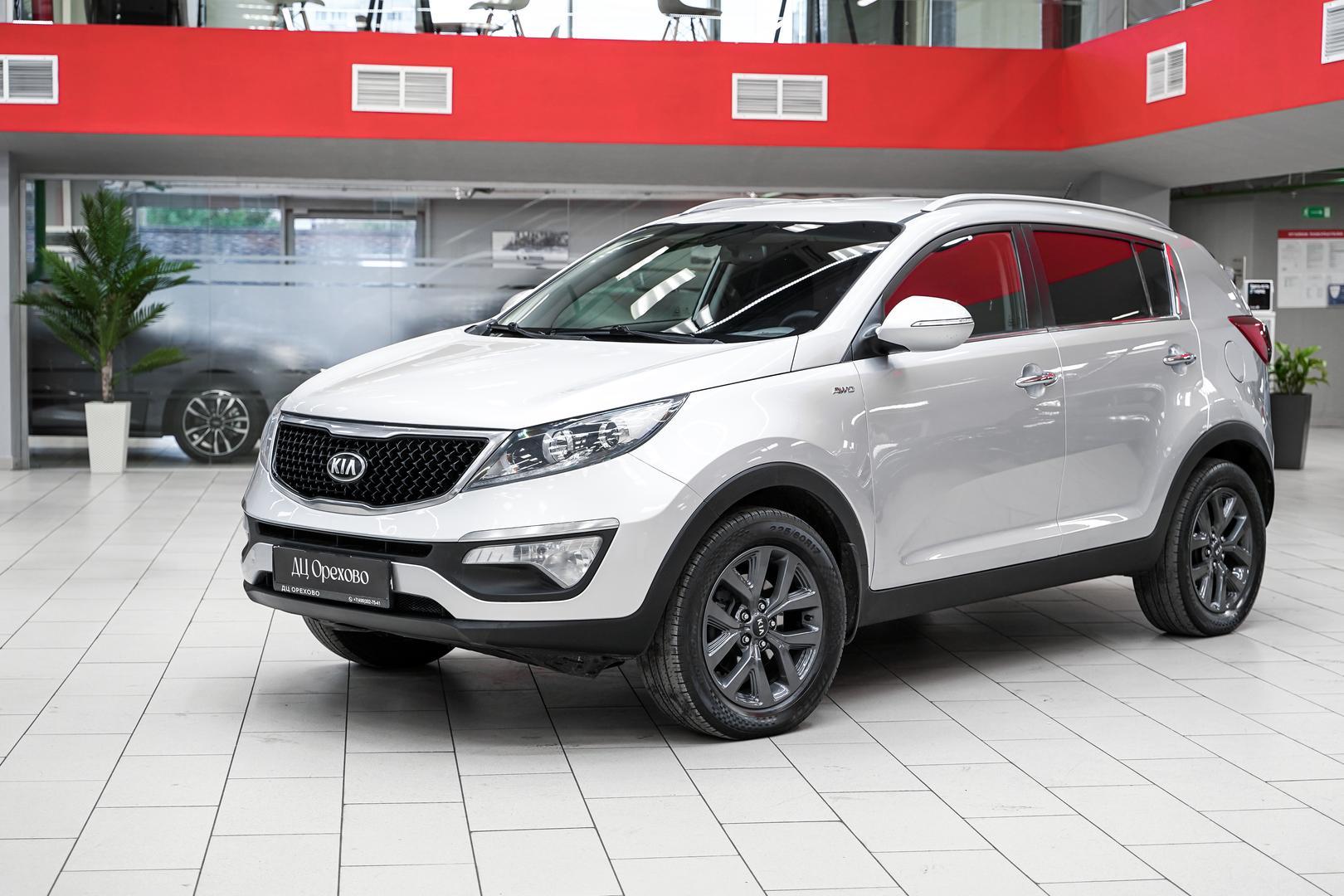 Kia Sportage 2015, серый, ДЦ Орехово