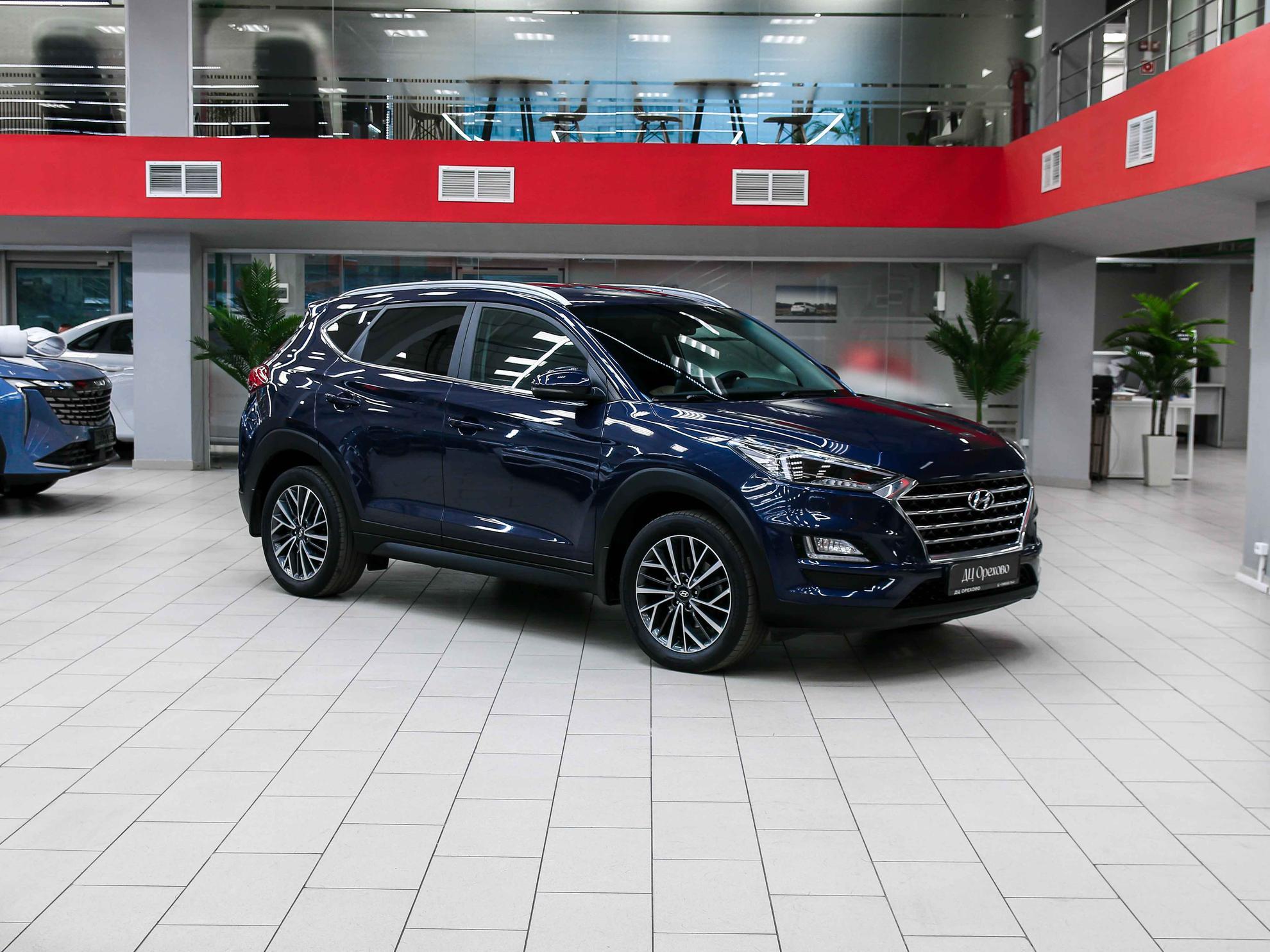 Hyundai Tucson 2020, синий, ДЦ Орехово