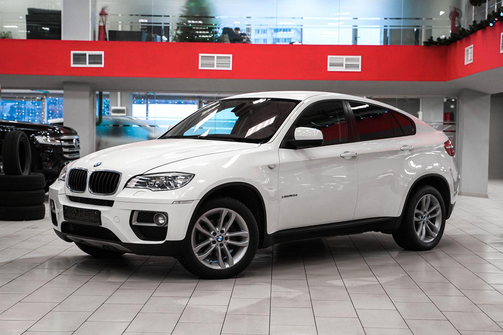 BMW X6 2013, белый, ДЦ Орехово