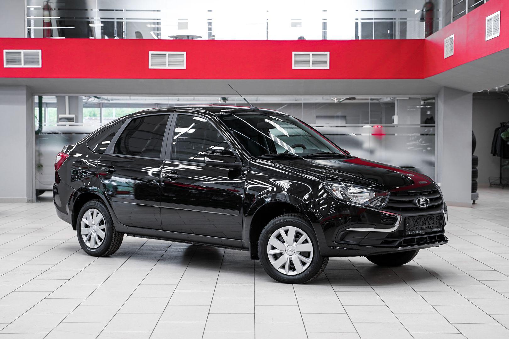 LADA (ВАЗ) Granta 2025, черный, ДЦ Орехово