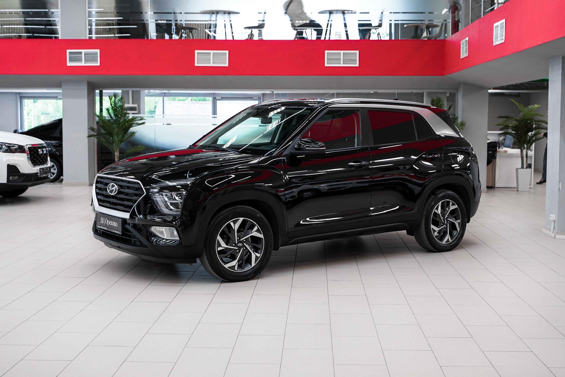 Hyundai Creta 2021, черный, ДЦ Орехово