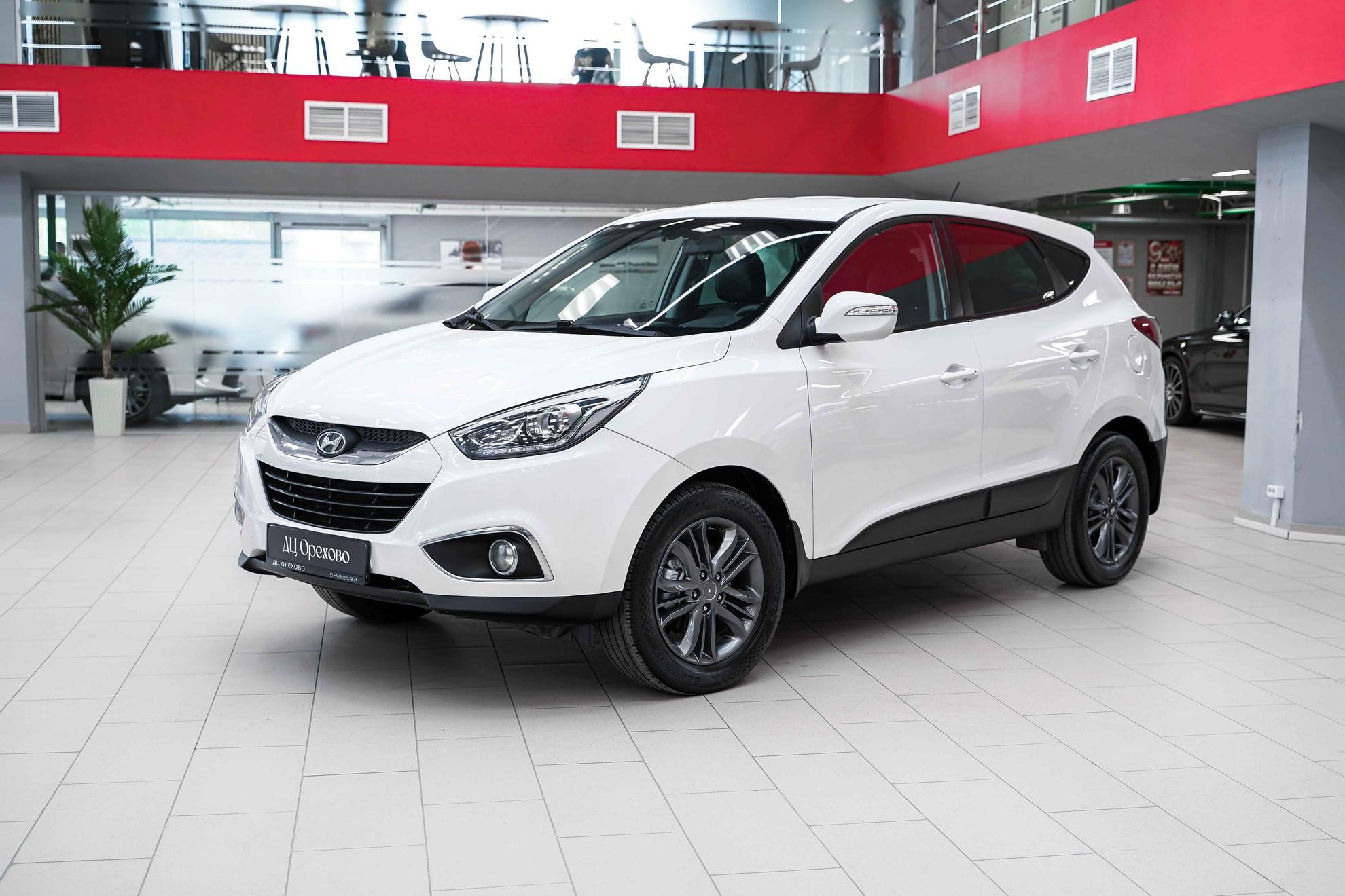 Hyundai ix35 2014, белый, ДЦ Орехово