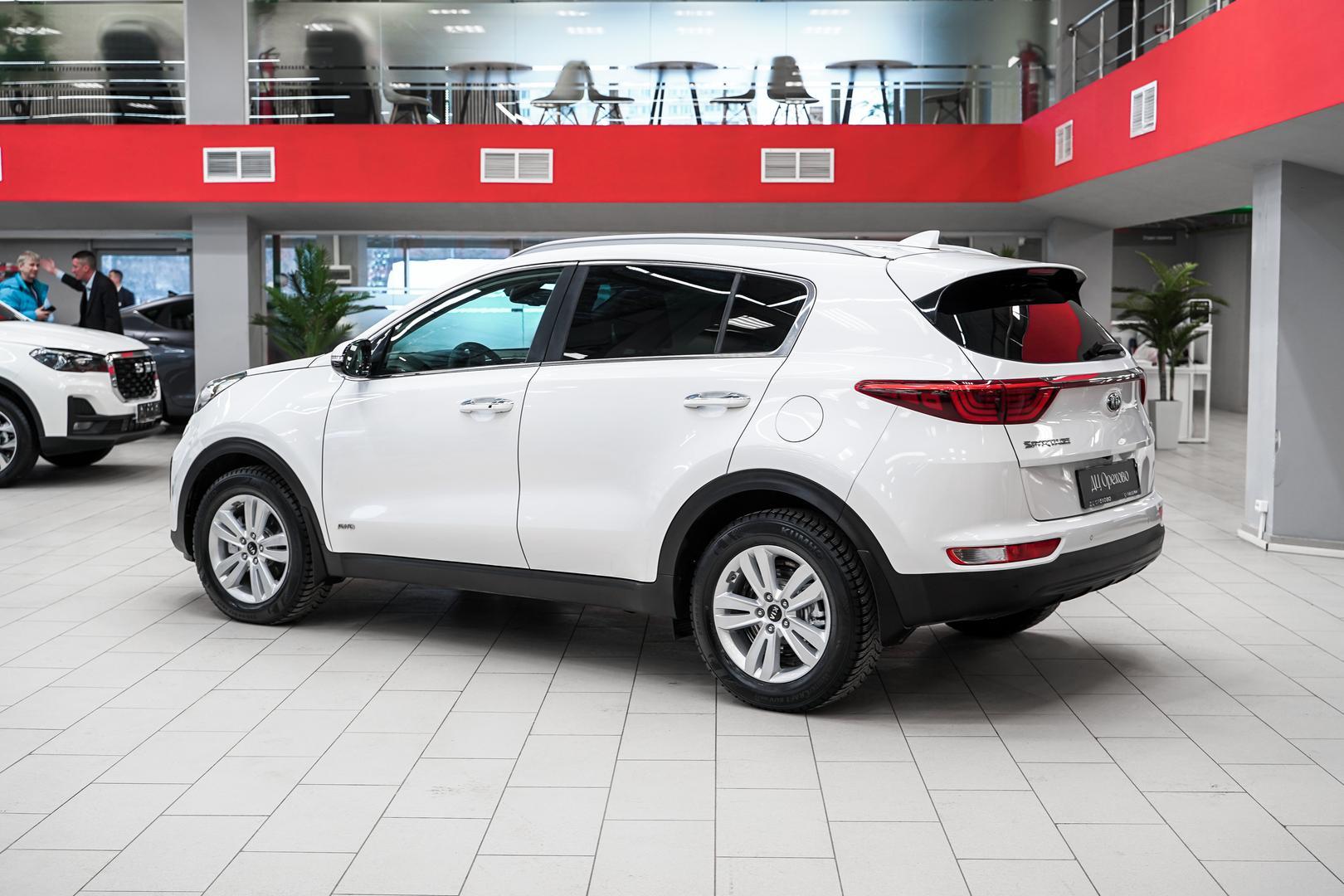 Kia Sportage 2017, белый, ДЦ Орехово
