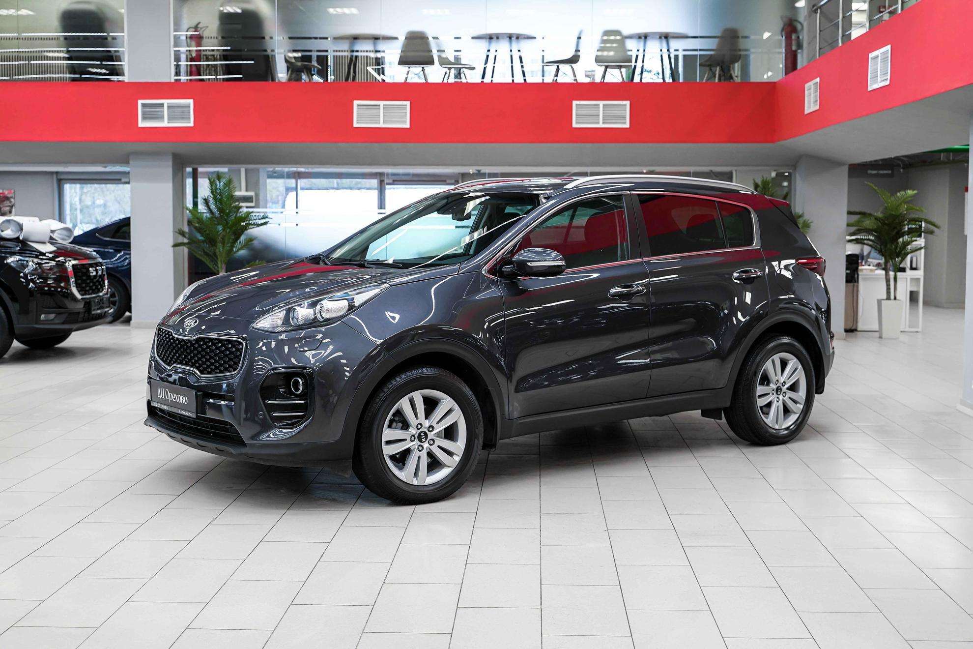 Kia Sportage 2017, серый, ДЦ Орехово