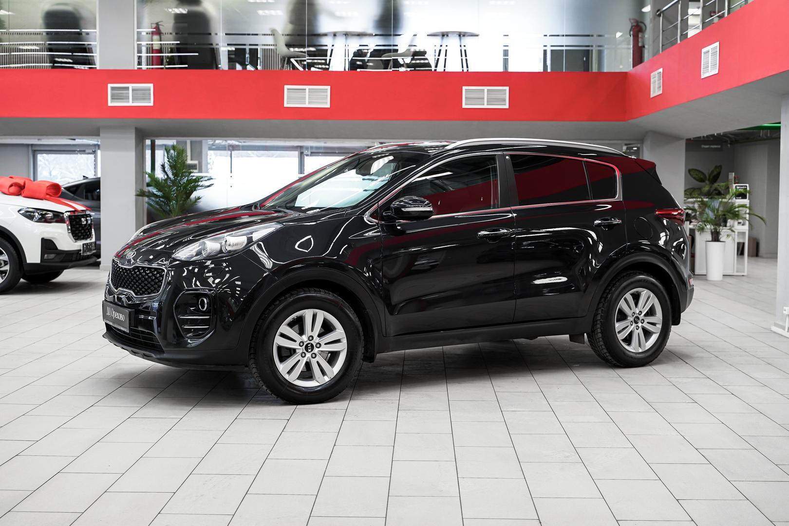 Kia Sportage 2018, черный, ДЦ Орехово