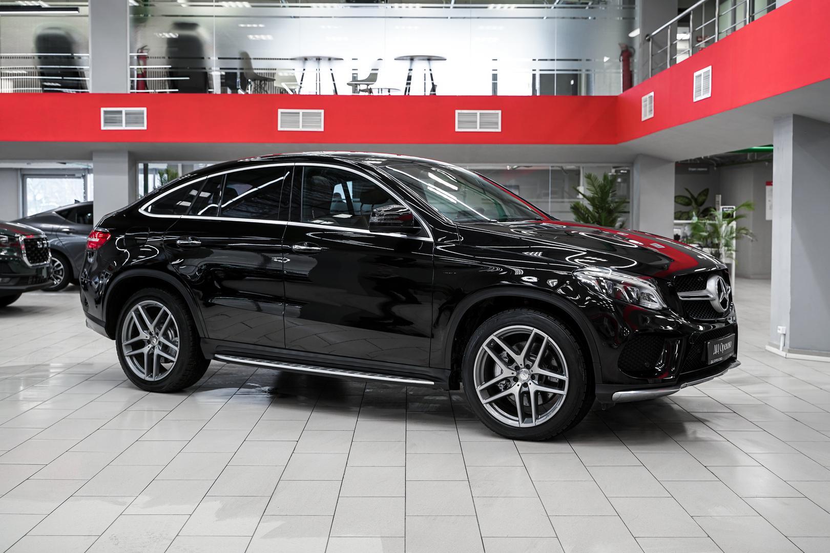 Mercedes-Benz GLE Coupe 2017, черный, ДЦ Орехово