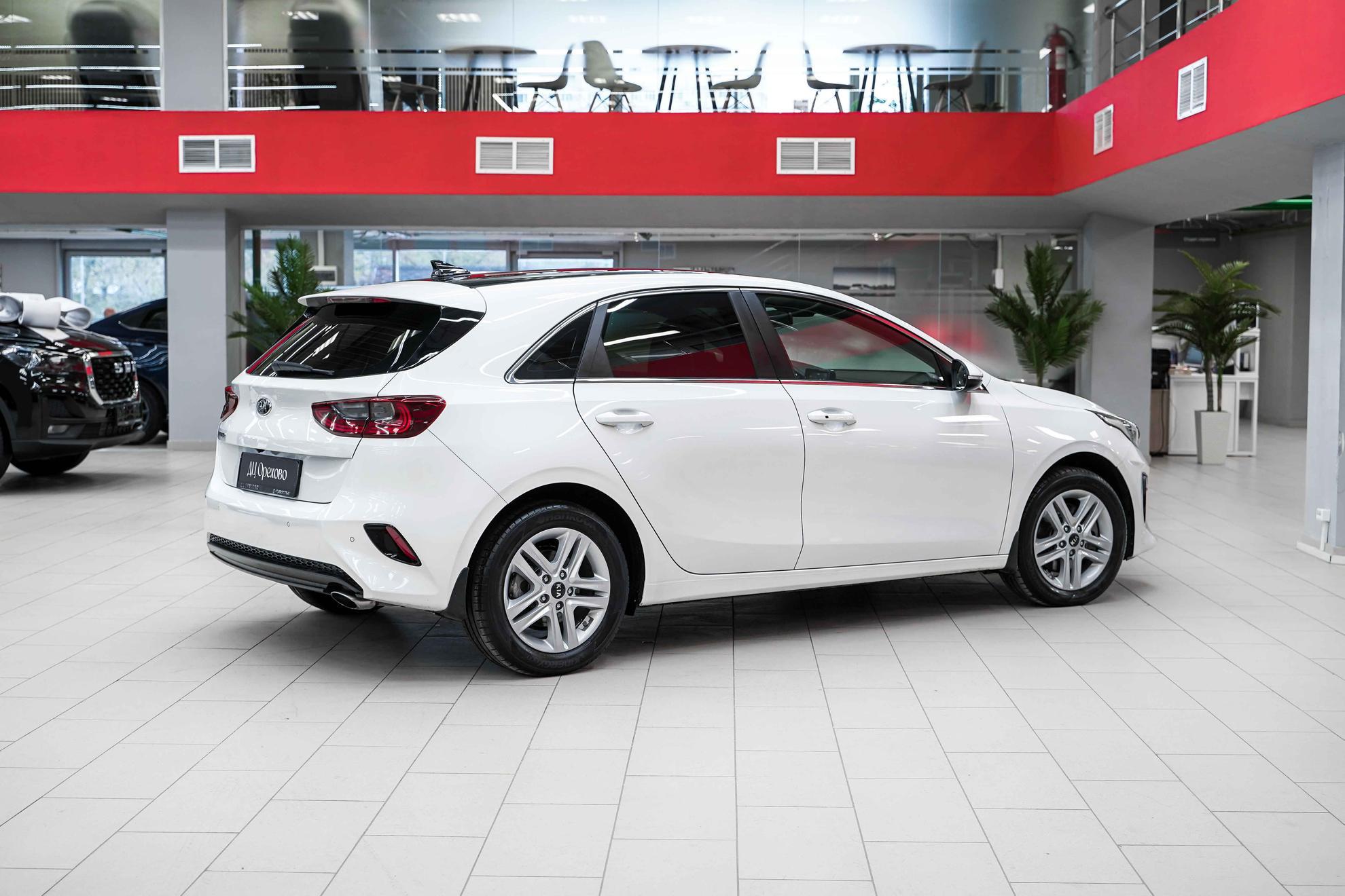 Kia Ceed 2019, белый, ДЦ Орехово
