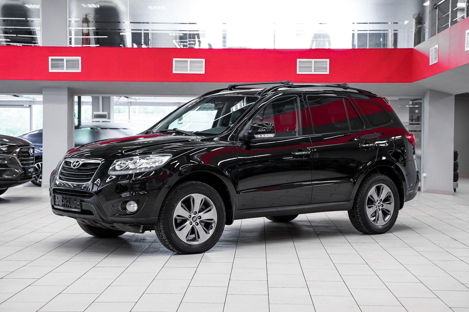 Hyundai Santa Fe 2011, черный, ДЦ Орехово