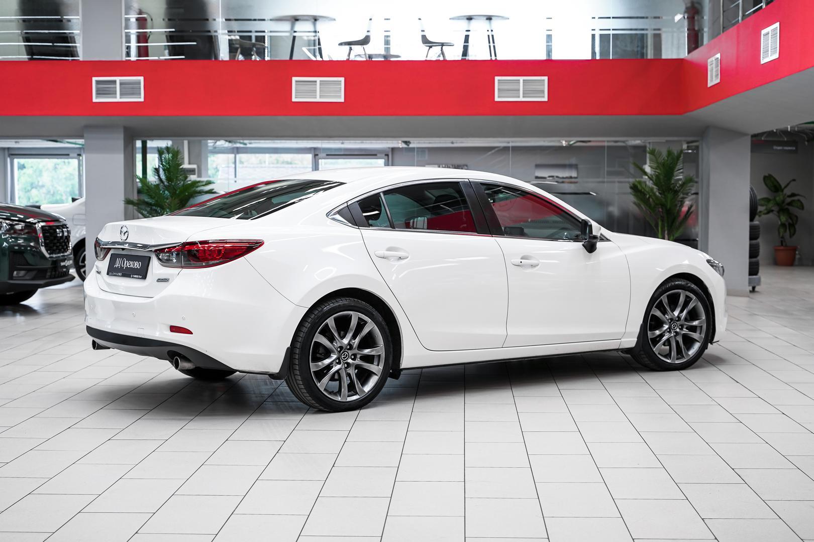 Mazda 6 2017, белый, ДЦ Орехово