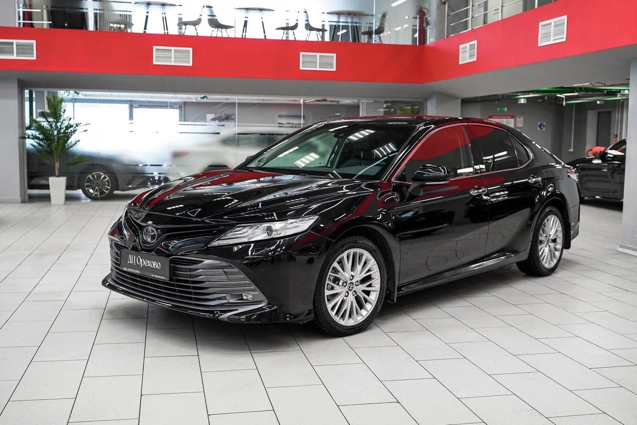 Toyota Camry 2021, черный, ДЦ Орехово