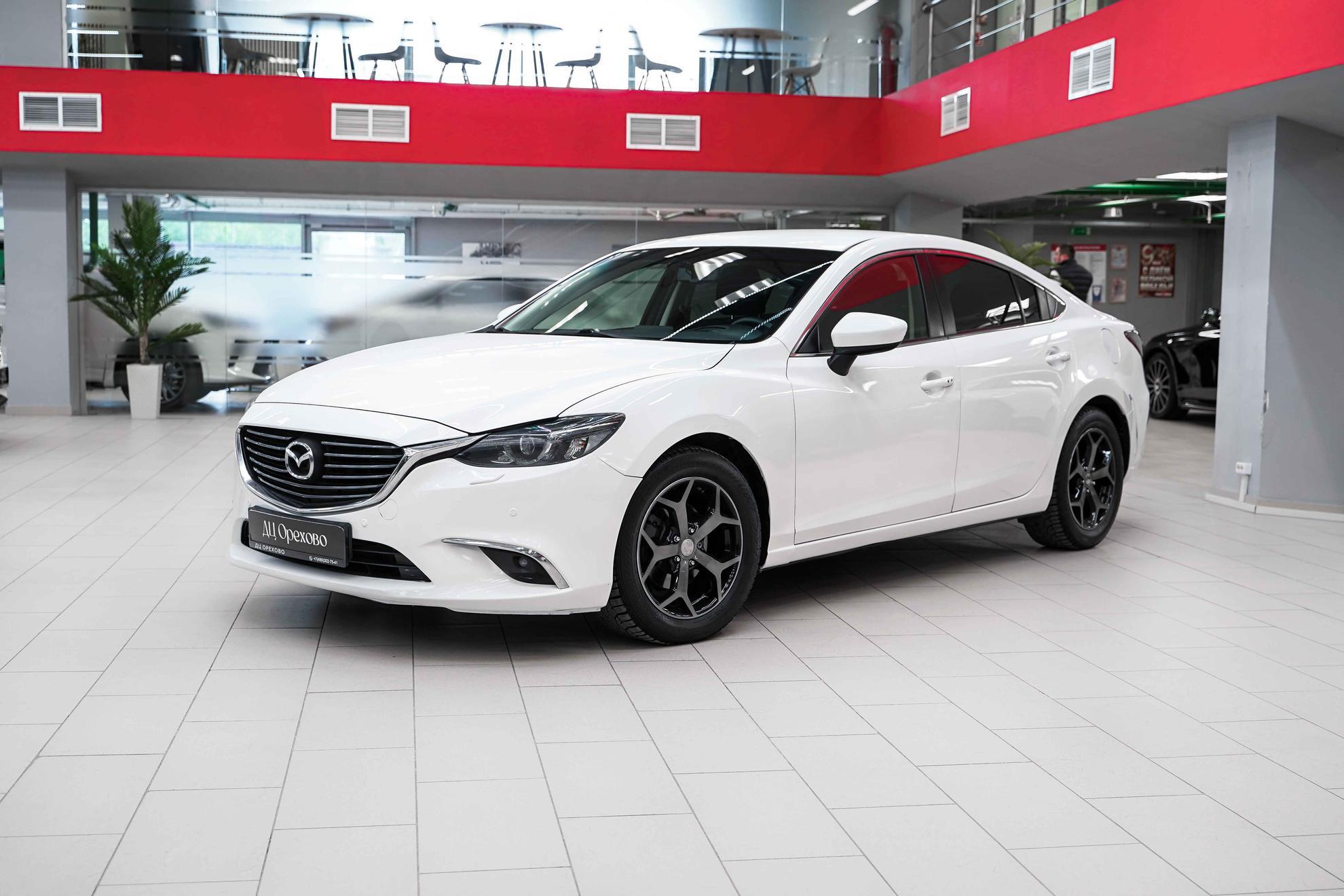 Mazda 6 2015, белый, ДЦ Орехово
