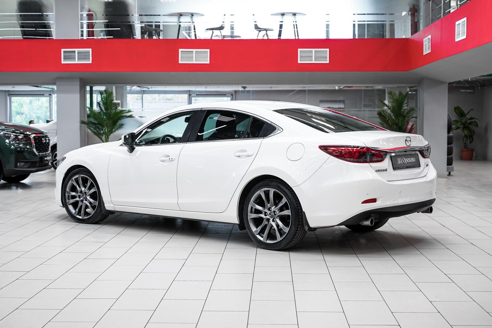 Mazda 6 2017, белый, ДЦ Орехово