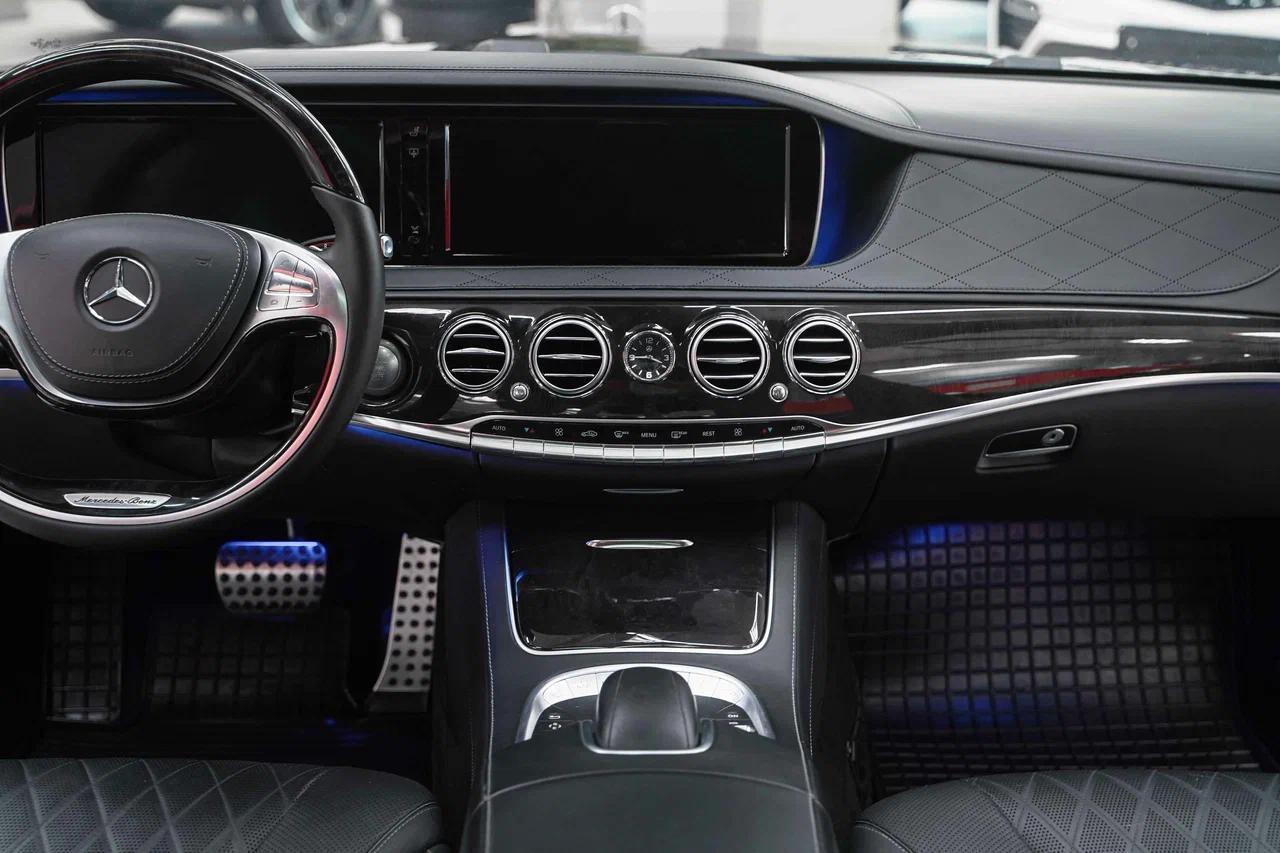 Mercedes-Benz S-Класс 2014, черный, ДЦ Орехово