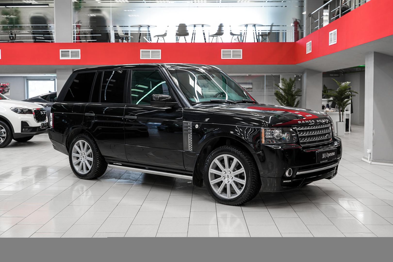 Land Rover Range Rover 2010, черный, ДЦ Орехово