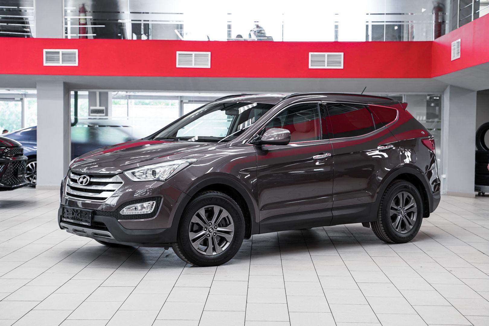 Hyundai Santa Fe 2012, коричневый, ДЦ Орехово