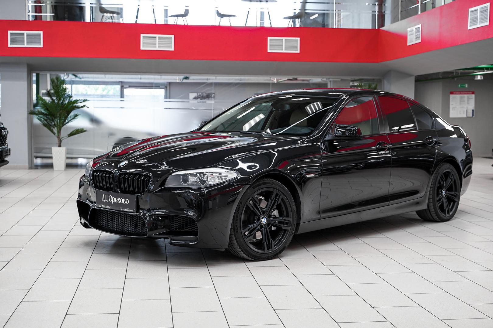BMW 5 серии 2012, черный, ДЦ Орехово