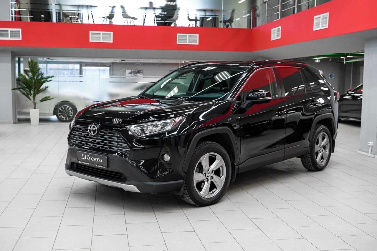 Toyota RAV4 2021, черный, ДЦ Орехово