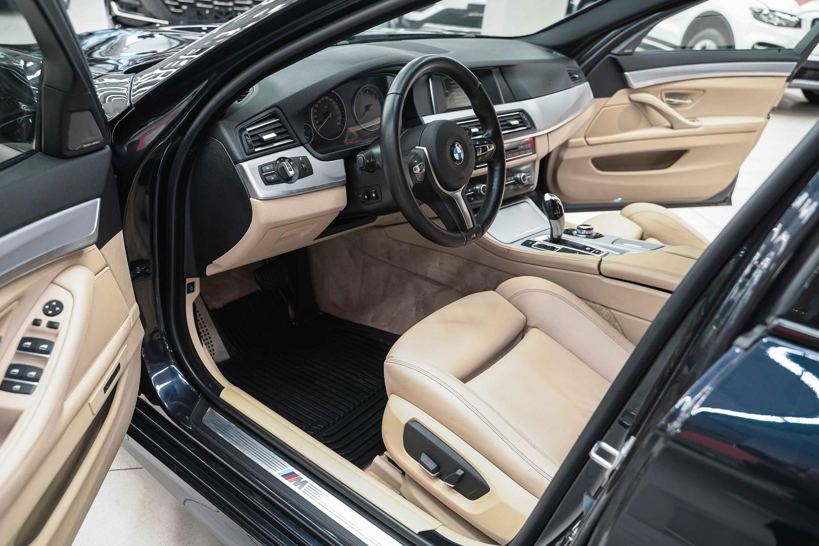 BMW 5 серии 2013, черный, ДЦ Орехово