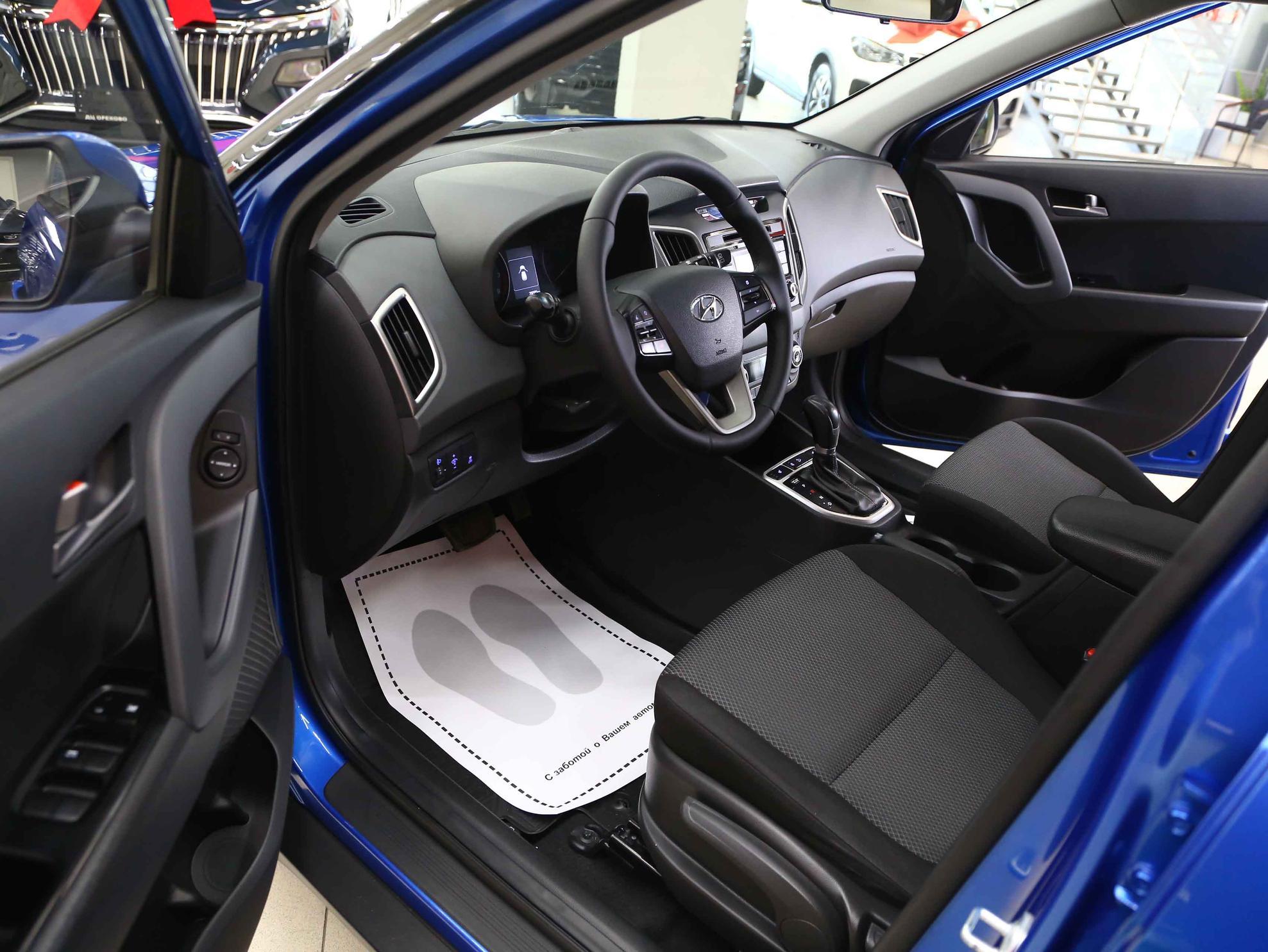 Hyundai Creta 2018, синий, ДЦ Орехово