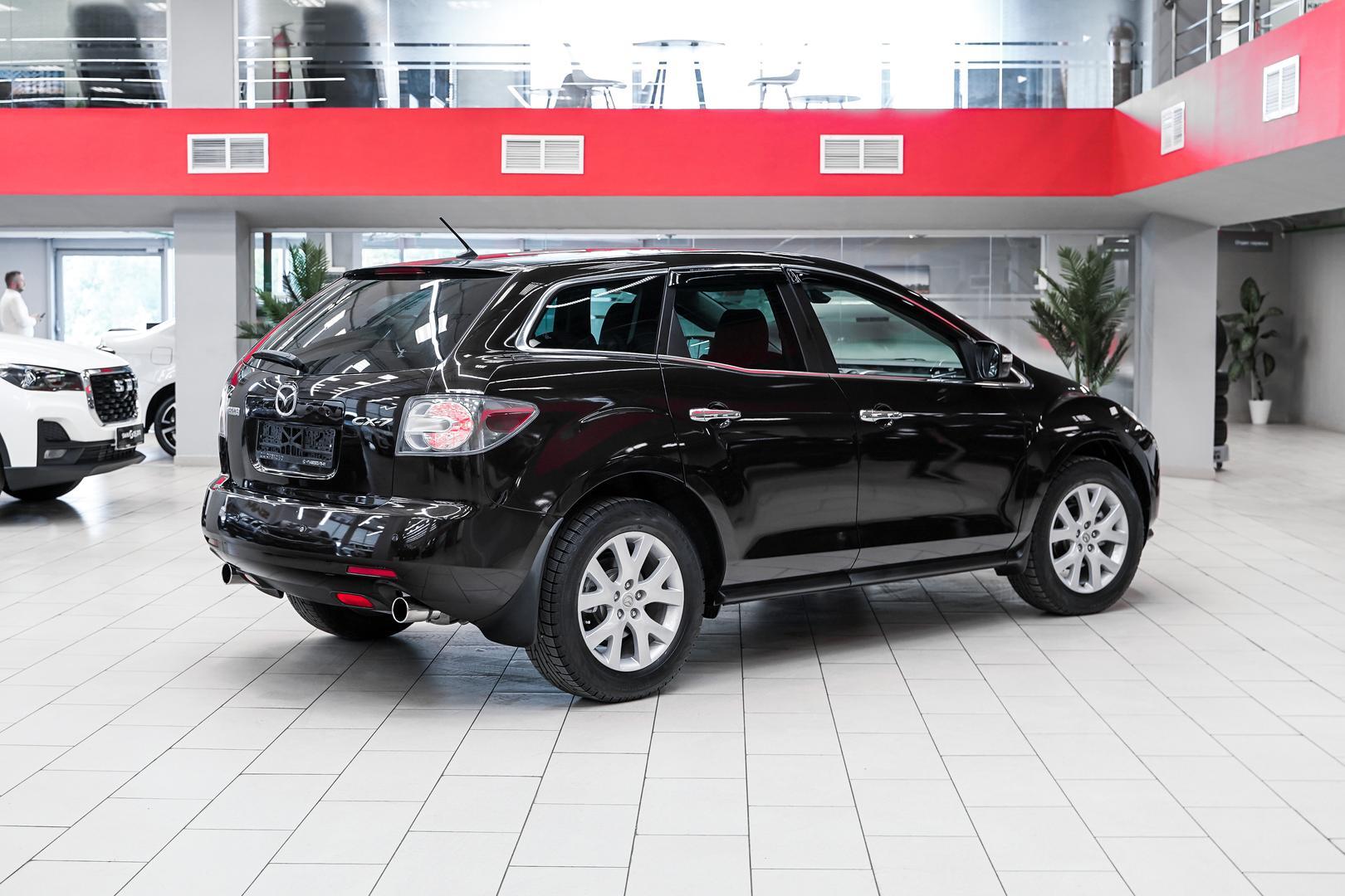 Mazda CX-7 2008, пурпурный, ДЦ Орехово