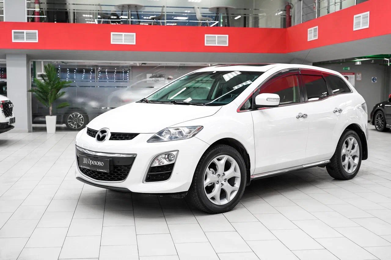 Mazda CX-7 2011, белый, ДЦ Орехово