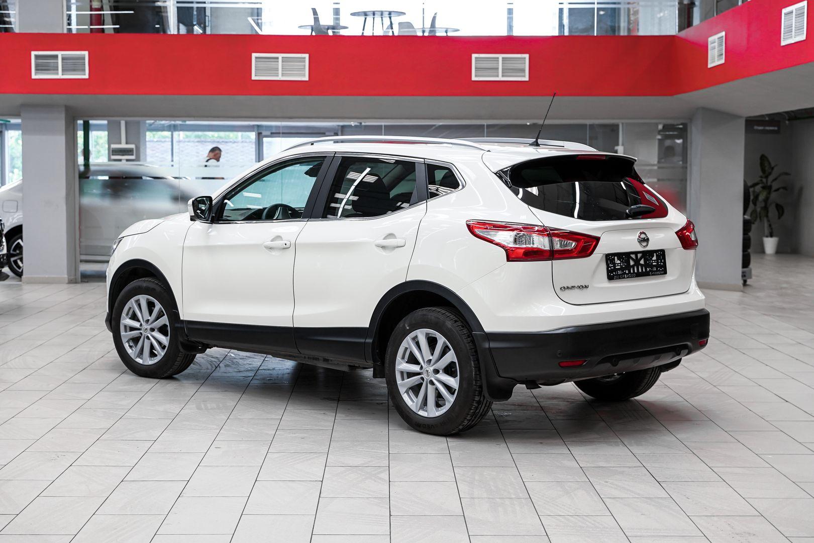 Nissan Qashqai 2014, белый, ДЦ Орехово