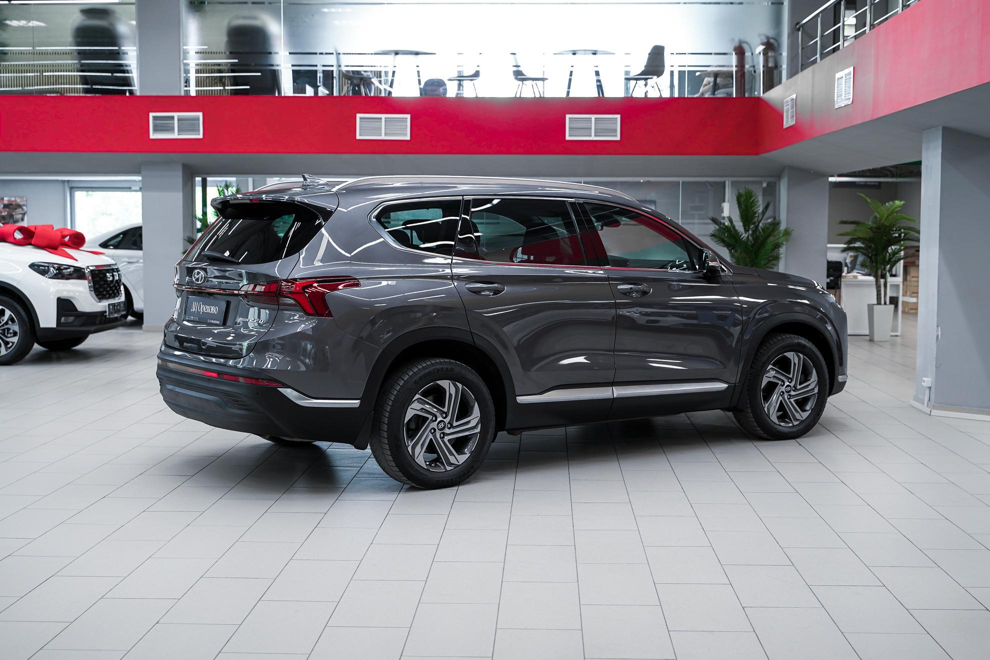 Hyundai Santa Fe 2021, серый, ДЦ Орехово