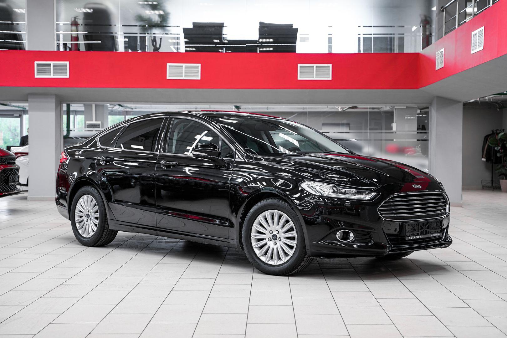 Ford Mondeo 2016, черный, ДЦ Орехово