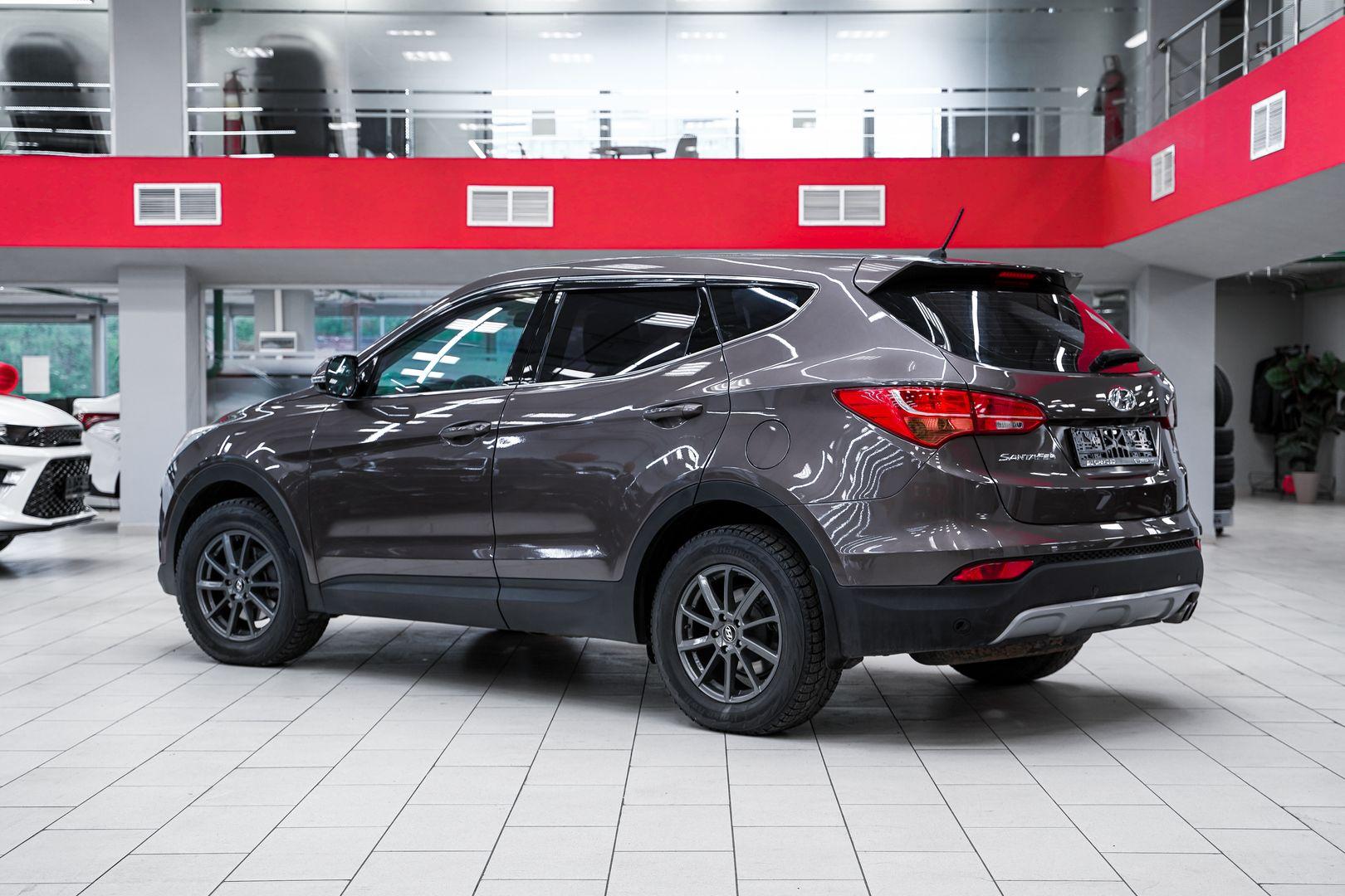 Hyundai Santa Fe 2014, коричневый, ДЦ Орехово