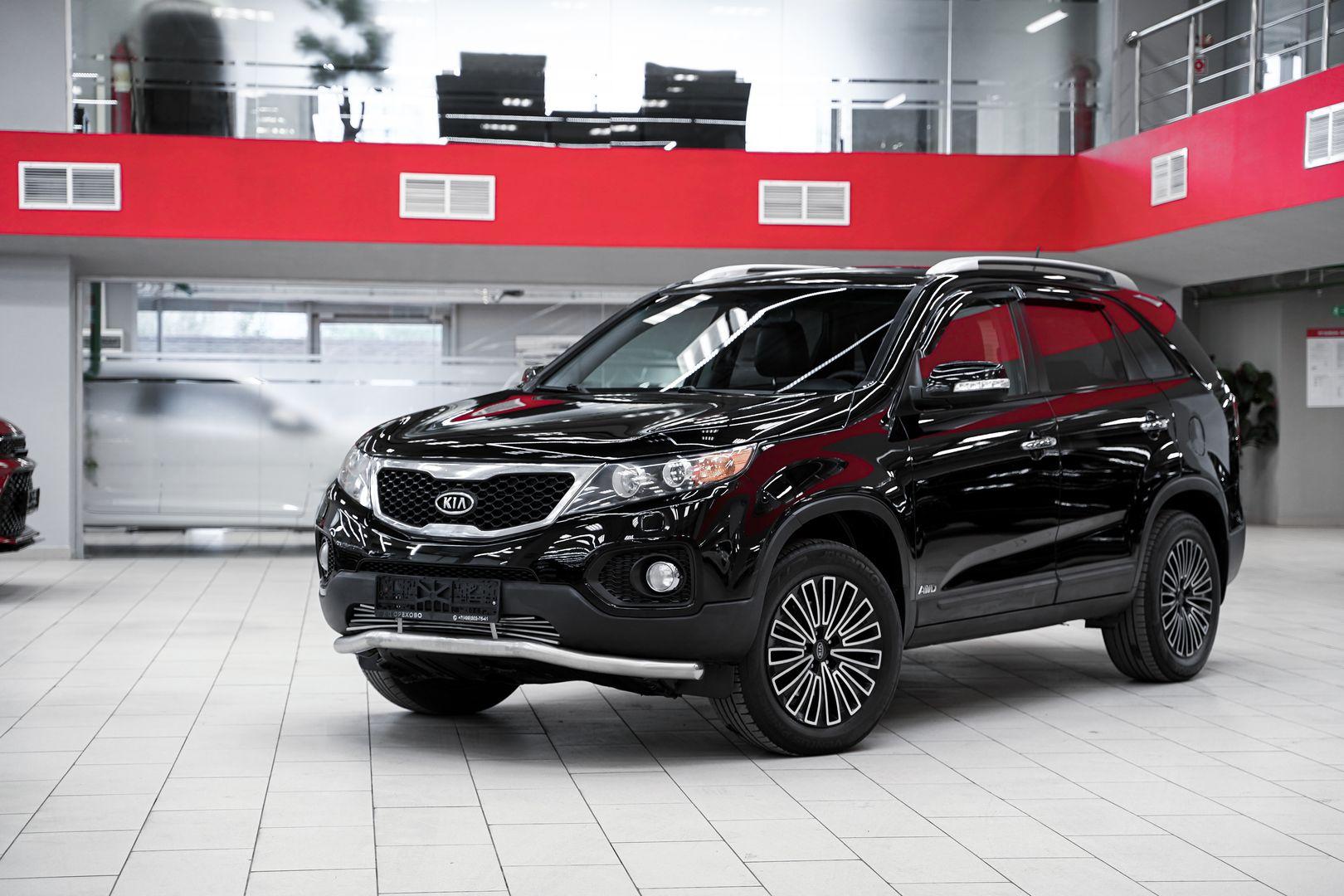 Kia Sorento 2012, черный, ДЦ Орехово