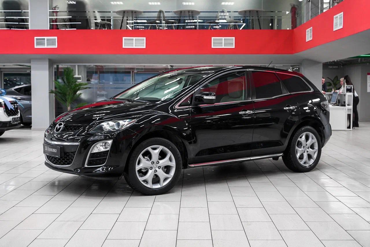 Mazda CX-7 2011, черный, ДЦ Орехово