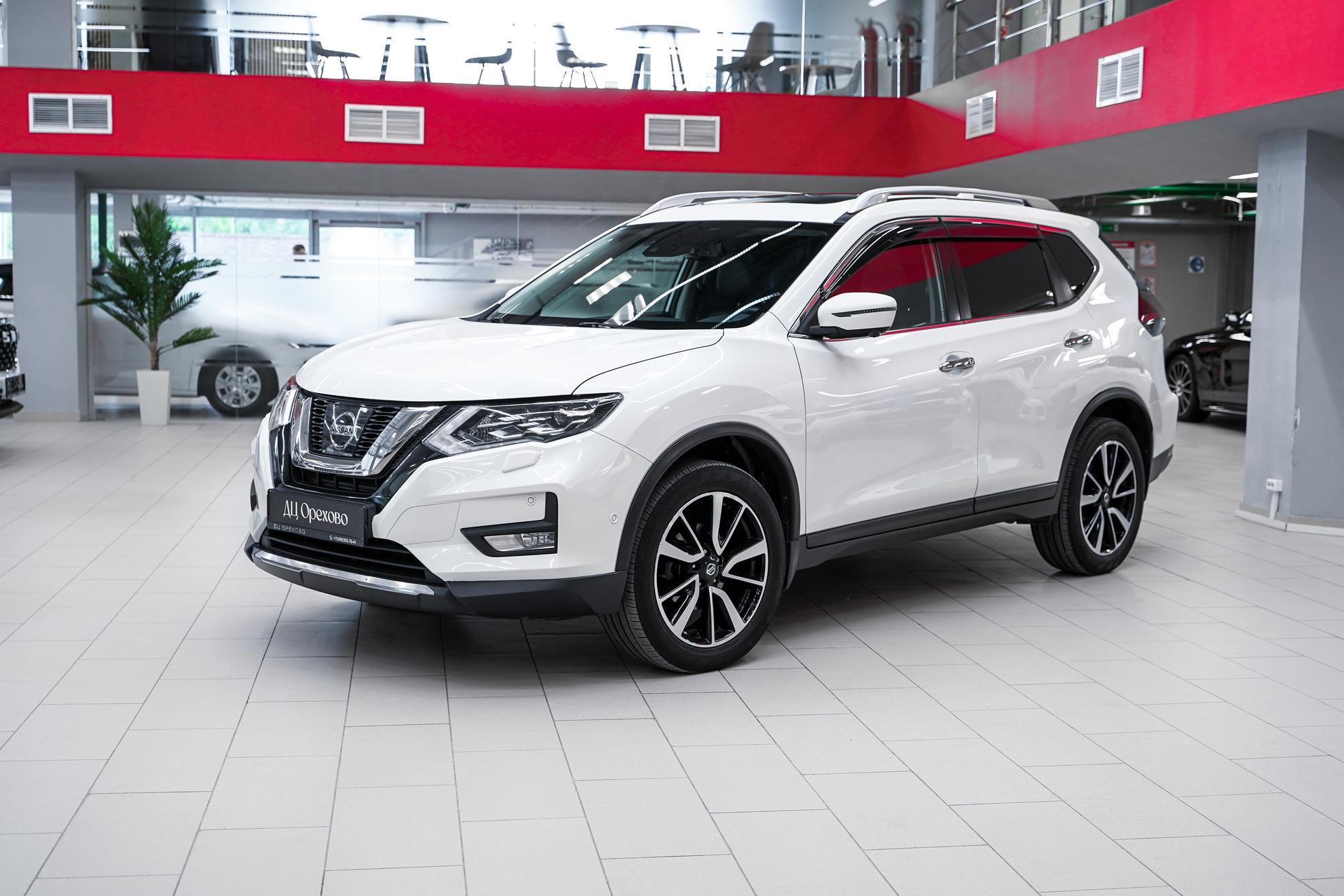 Nissan X-Trail 2021, белый, ДЦ Орехово