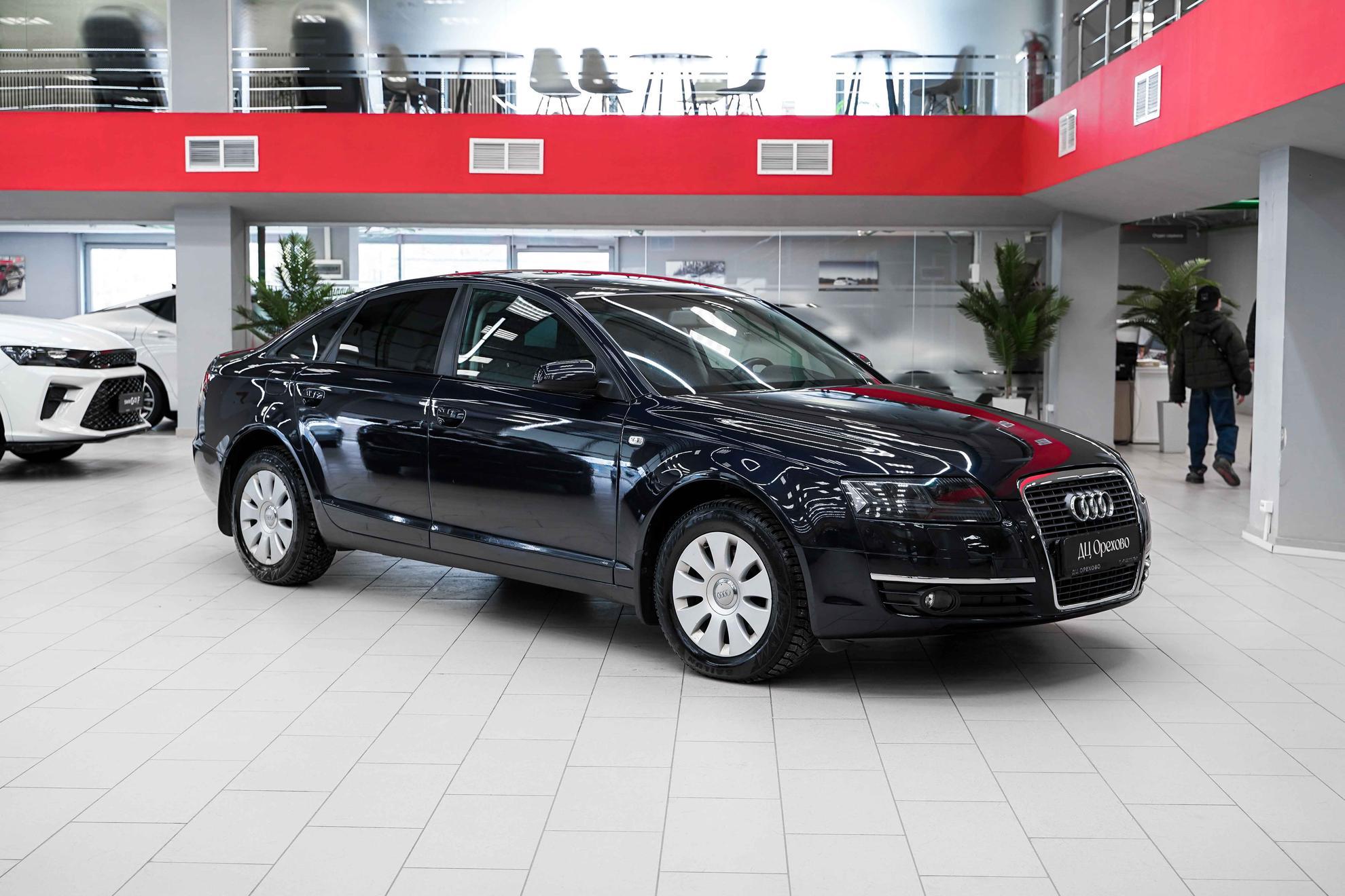 Audi A6 2007, черный, ДЦ Орехово