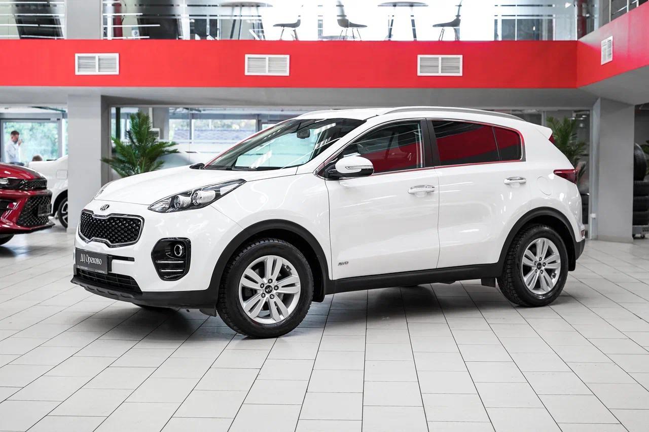 Kia Sportage 2018, белый, ДЦ Орехово