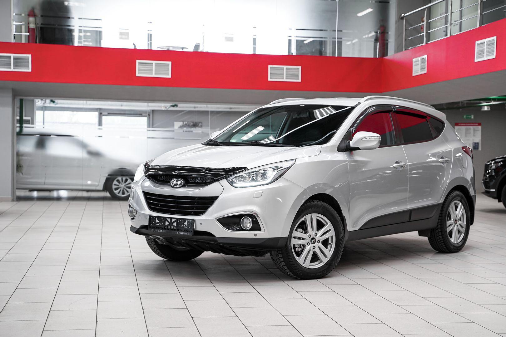 Hyundai ix35 2015, серебряный, ДЦ Орехово