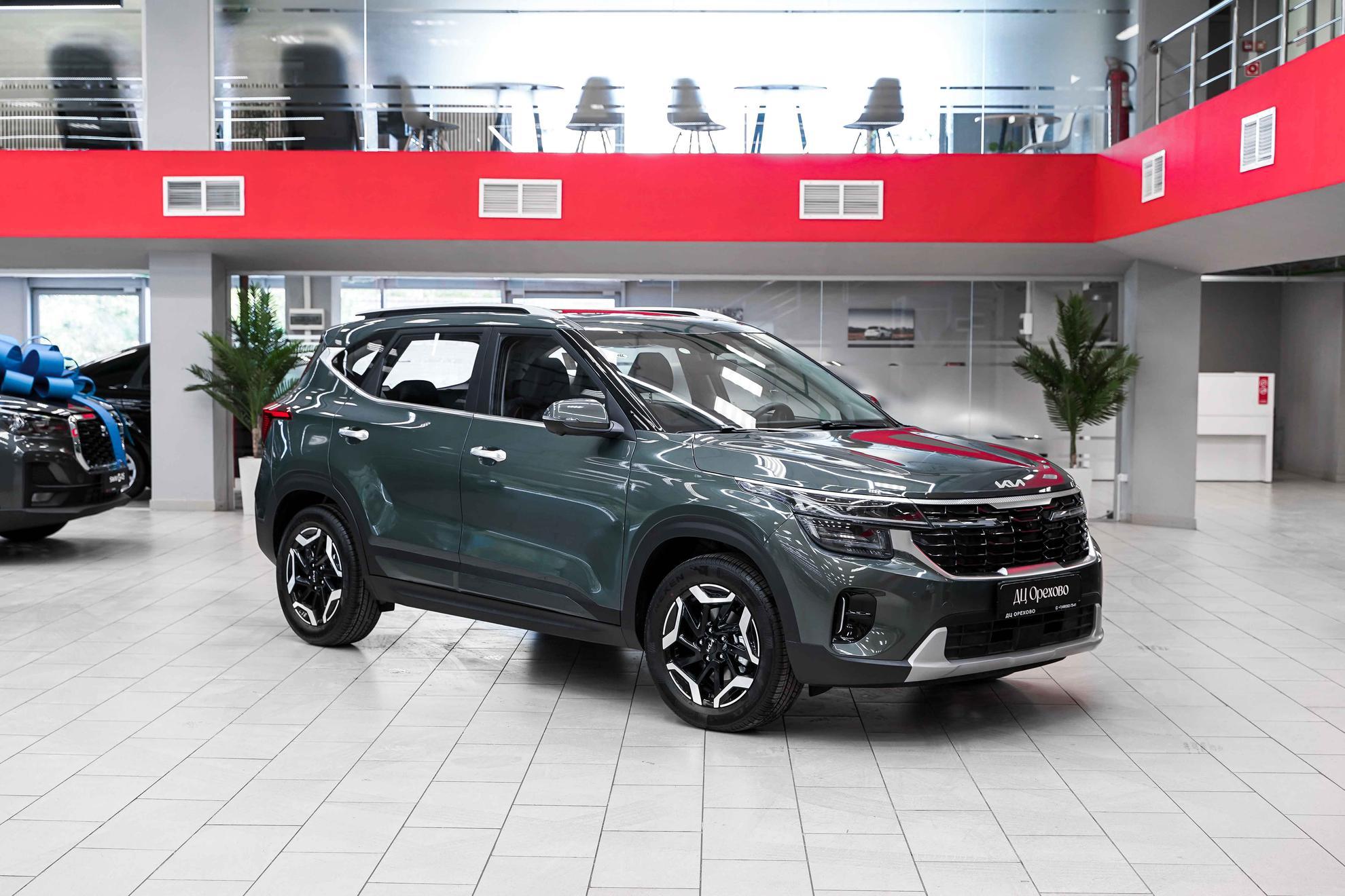 Kia Seltos 2026, зеленый, ДЦ Орехово