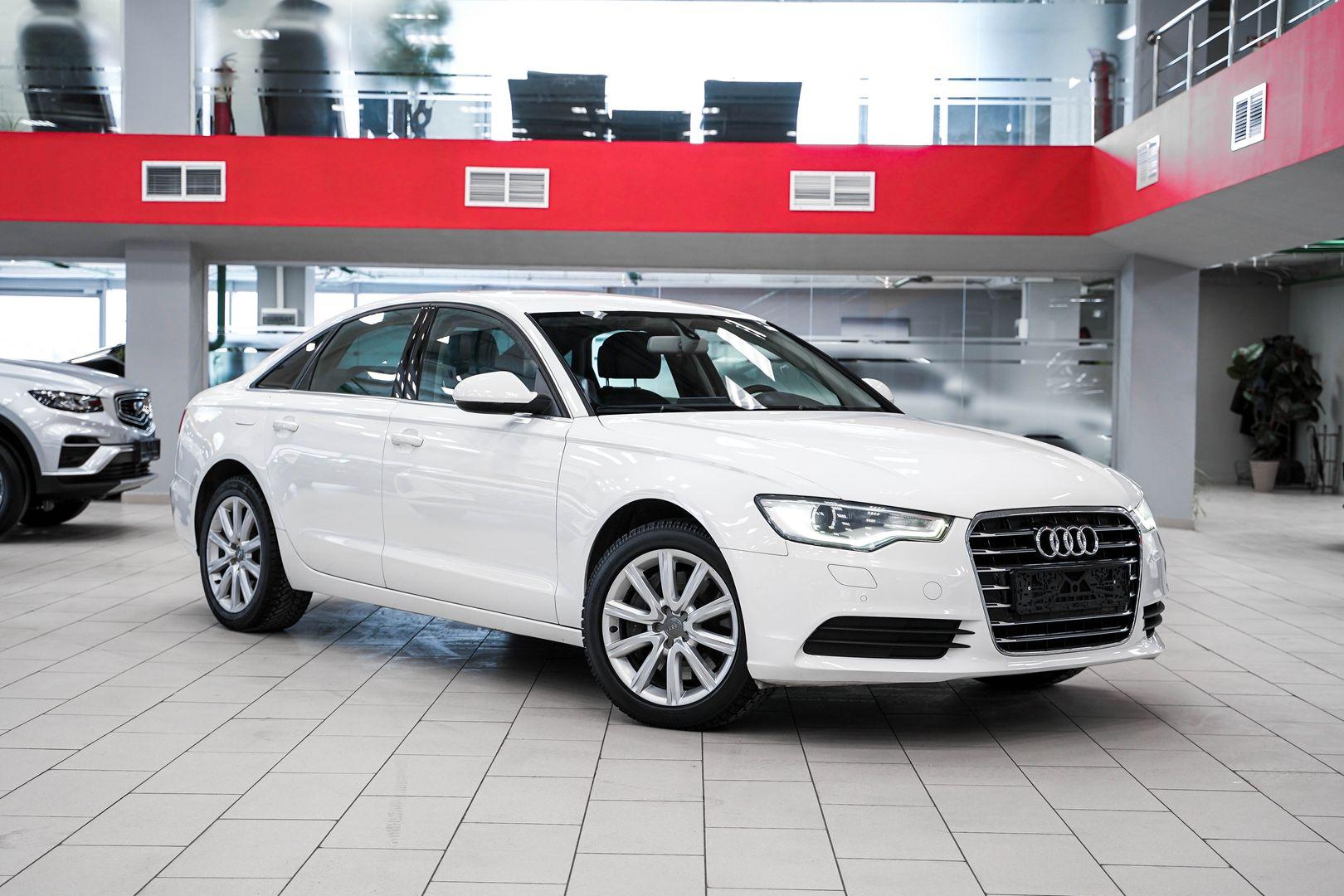 Audi A6 2012, белый, ДЦ Орехово